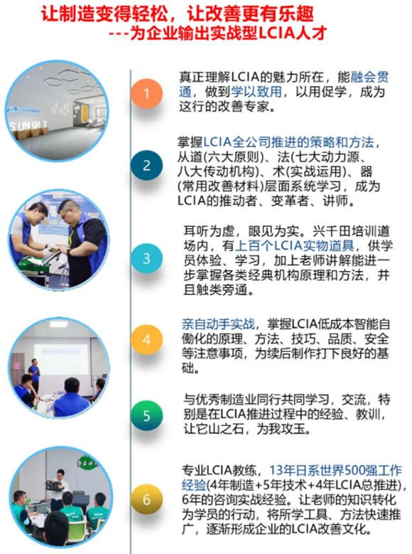 4月LCIA低成本自動化實操班火熱報名中！